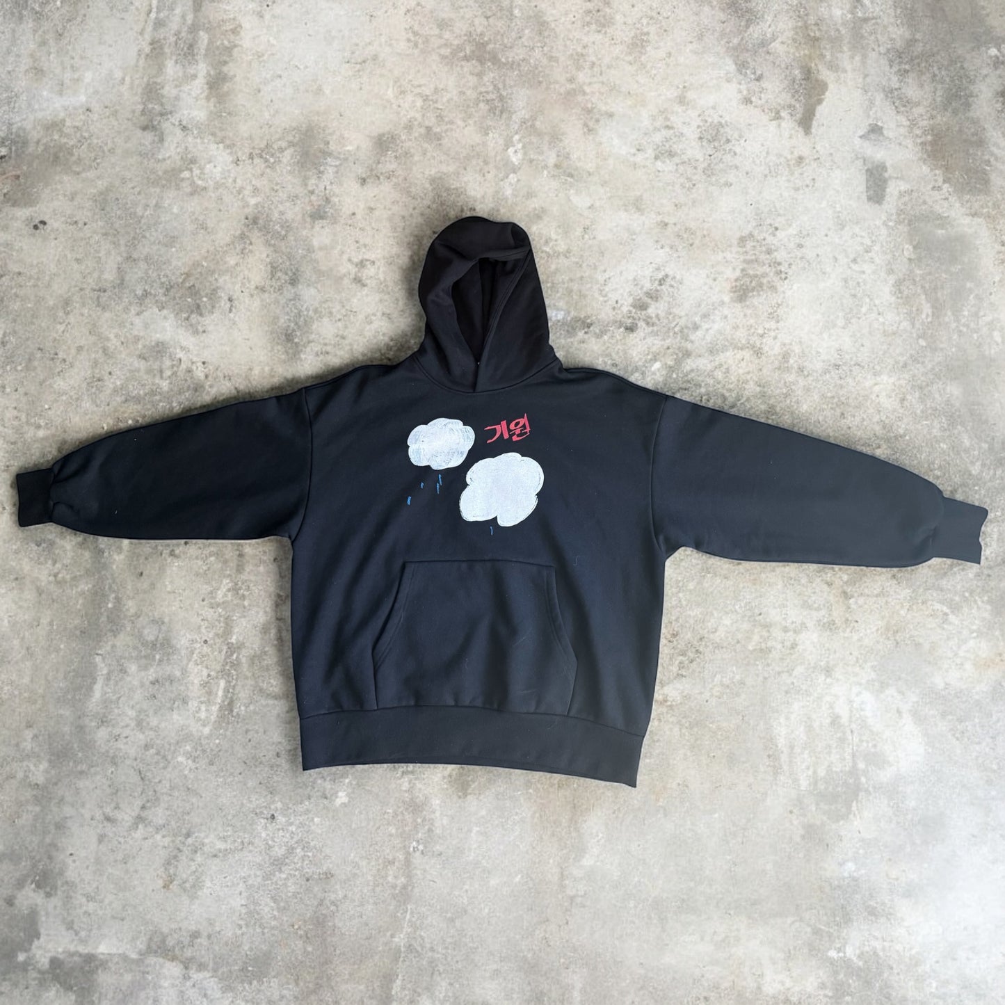 origins of kloud hangul hoodie